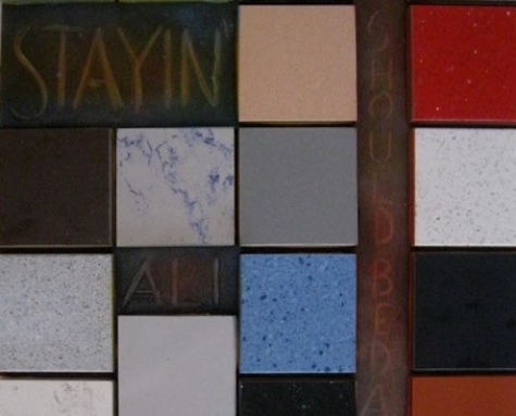 Le canzoni dei bee Gees diventano quadri