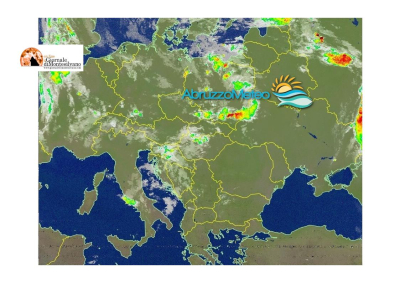 Temporali pomeridiani lungo la dorsale appenninica