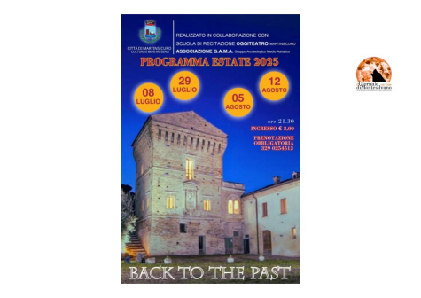 “Back to the Past”, le visite museali teatralizzate