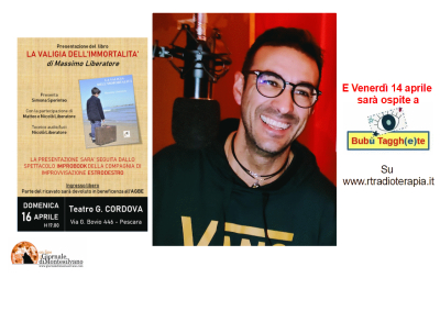 “La valigia dell’immortalità”, il nuovo libro di Massimo Liberatore