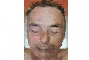 la foto del signore ritrovato nel Tronto