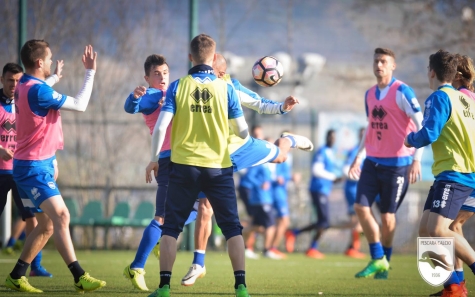 Allenamento dela Pescara