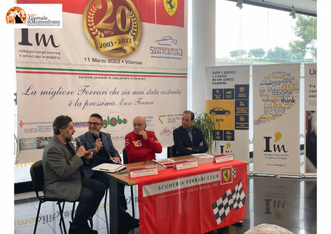 Cena spettacolo per il 20° anno della Scuderia Ferrari Club Villa Rosa (2003-2023)