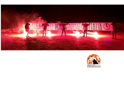 Pescara. Blocco studentesco celebra D'Annunzio.