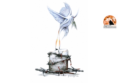 Cartoon di Marco D'Agostino per la Giornata della memoria