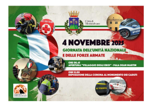 Montesilvano celebra l’Unità Nazionale con il “Villaggio degli Eroi”