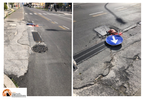 Pescara. Viale Marconi/Via Sforza-Tombini semi aperti nella corsia riservata agli autobus