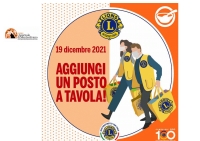 “Aggiungi un posto a tavola”, la solidarietà dei Club Lions