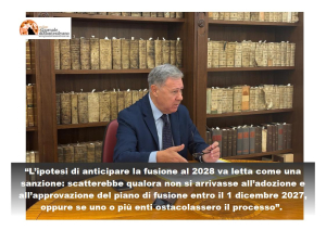 Antonelli sullo spostamento al '29: più incisività di Pescara nel processo di fusione perchè è il Comune più grande.