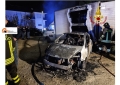 San Silvestro. Incendio nella notte: Autovetture e Camion