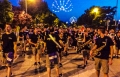 foto della banda che ha accompagnato sfilata