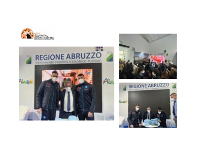 Abruzzo ospita due giocatori del Napoli Calcio alla Borsa Mediterranea del Turismo.