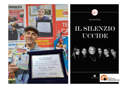 Beniamino Cardines vince il Premio Letterario Nazionale  “Il silenzio uccide 2023”