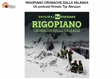 “Rigopiano - Cronache dalla valanga”  Tgr Abruzzo, la tragedia in un podcast in tre puntate