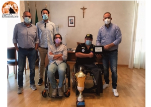 Montesilvano, premiato Andrea Sansò, campione italiano di biliardo