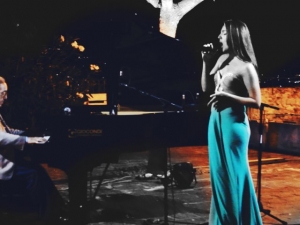 Montesilvano colle a far da coro: Stelvio Cipriani e Veronica Vitale, "viaggio"su 88 tasti "al quadrato"