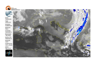 Diminuzione temperature martedì
