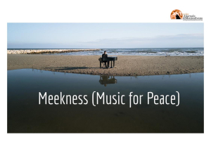 Simone Pavone. Meekness - Music for Peace