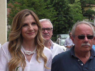 Nella foto Lorella Cuccarini