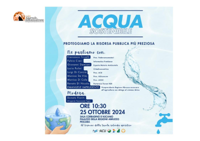 Acqua sostenibile, proteggiamo la risorsa pubblica più preziosa
