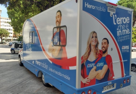 Pescara, una nuova auto emoteca dell'Avis Comunale