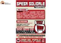 Teramo/Spesa solidale, la Casa del Popolo domani raccoglie alimenti e farmaci