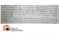 estratto della denuncia in questura