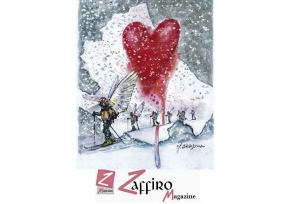 Rigopiano. Illustrazione di Marco D'Agostino