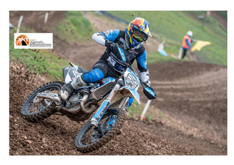 Loris Rasetta, in sella alla sua Gas Gas n°619, impegnato nel 1° round del Campionato Italiano AMA Expert
