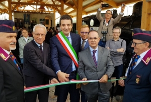 Montesilvano, inaugurata la tettoia auditorium della stazione