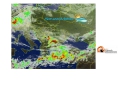 Masse d'aria caldo Africano e nubi per il Primo Maggio con polvere/sabbia