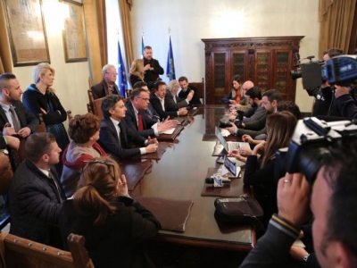Pescara/giunta. Fuori del Vecchio e Blasioli nuovo vice sindaco.