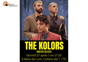 I The Kolors a Civitella per la festa di Santa Maria dei Lumi