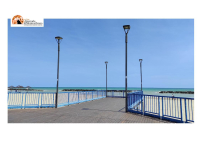Montesilvano, divieto balneazione sotto il pontile di Via Finlandia.