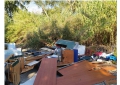 Montesilvano, discarica a cielo aperto sul fiume Saline.
