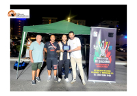 Montesilvano/mercatino dei bambini. Targa a Ivan Guarnieri: "con l'augurio di portare a casa l'ambito tricolore”
