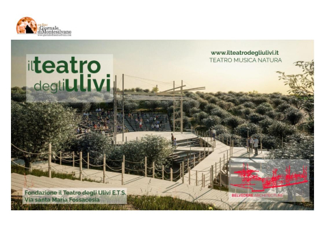 Fossacesia, nascerà il "Teatro degli Ulivi", uno dei progetti più ambiziosi e significativi mai pensati per l'Abruzzo.