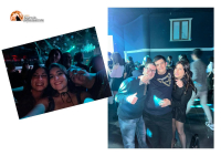 Serata in discoteca per un allegro gruppo del teramano.