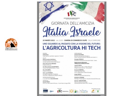 Agricoltura hi tech. L'associazione Italia - Israele di Pescara presenta la Giornata dell'Amicizia