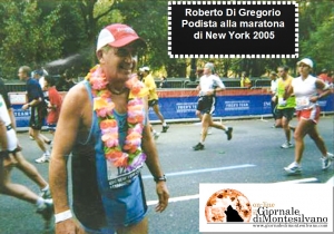 Il podista montesilvanese tra i 43mila ammessi alla maratona di NY nel 2005, ogni anno 100mila richieste