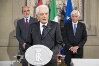 Presidente della Repubblica Sergio Mattarella