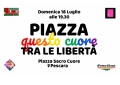 DDL Zan/Pescara. Domenica sit in piazza Sacro Cuore.