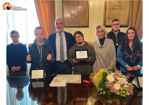 “Diversiuguali” Consegnati targhe e attestati ai ragazzi con disabilità lavoratori