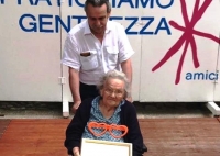 Festeggia 100 anni, in vacanza per la 20° volta a Giulianova.