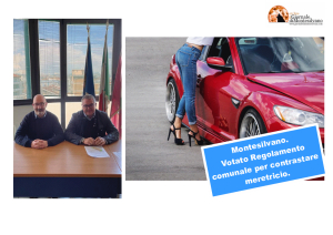 I due consiglieri comunali, Feliciano D'Ignazio, presidente X commissione e Marco Forconi, delegato alla sicurezza,