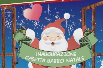 San Giovanni teatino. In piazza San Rocco c'è la Casa di Babbo Natale