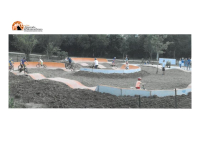 Pescara. Pump Track in via Caravaggio prima di Natale