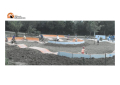 Pescara. Pump Track in via Caravaggio prima di Natale