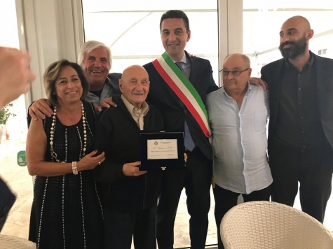 Montesilvano. Auguri al centenario Vincenzo