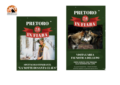 Pretoro si trasforma in fiaba, un assaggio di Natale nel cuore del Parco
